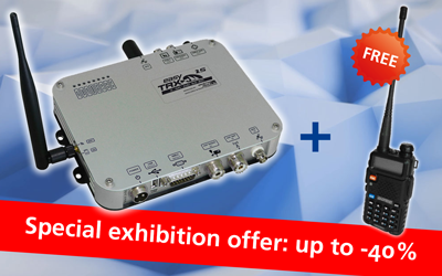 Special exhibition offer BOOT 2020: easyTRX2S + BAOFENG portable radio for free!*