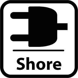 Icon ShorePower black