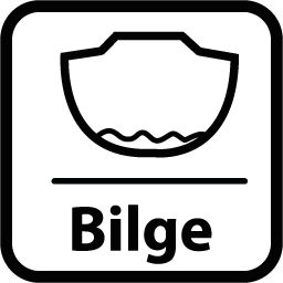 Icon bilge black