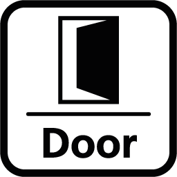 Icon Door black