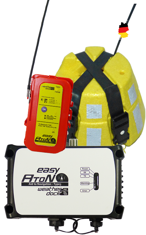 Cover image Product overview AIS AtoN-Type1, AtoN-Type3, Mobile AtoN - Made in Germany white