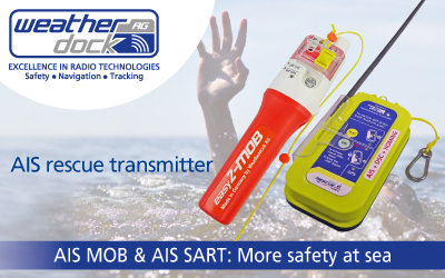 AIS distress beacons (AIS MOB & AIS SART): More safety at sea