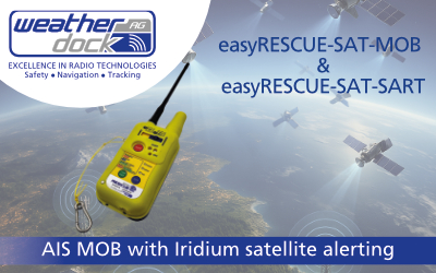 easyRESCUE-SAT-MOB: Man overboard – in the middle of the ocean – crew and rescue organization are still aware