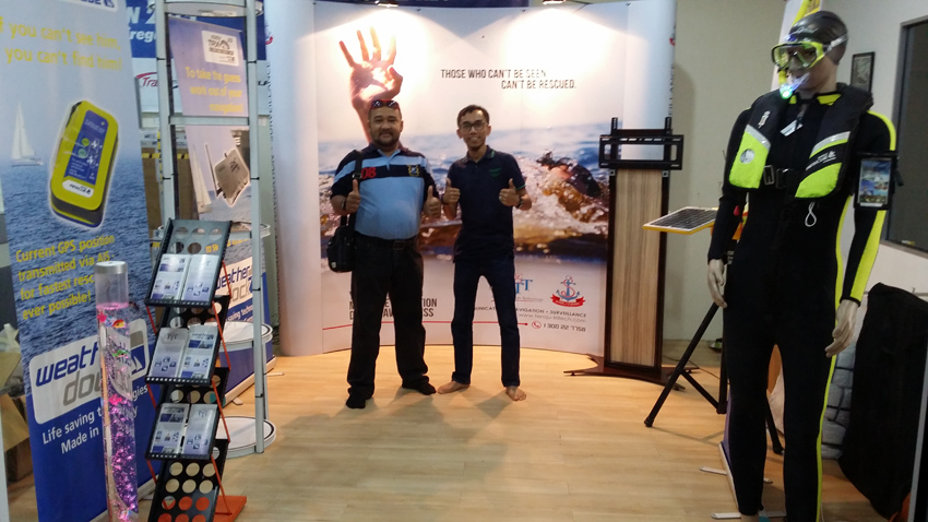 Weatherdock bei LIMA’15 in Malaysia vertreten