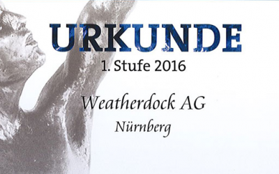 Weatherdock AG für den Großen Preis des Mittelstands 2016 nominiert