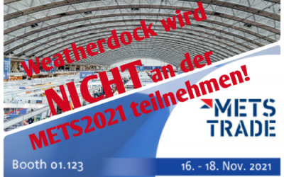 Weatherdock nimmt NICHT an der METS2021 teil!