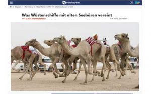Weatherdock auf Nordbayern - Was Wüstenschiffe mit alten Seebären vereint