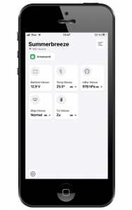 ME SENSE Bootsüberwachung per App Vorschau anwesend