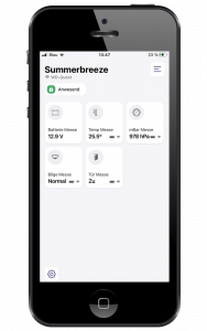 ME SENSE Bootsüberwachung per App Vorschau anwesend 1000px
