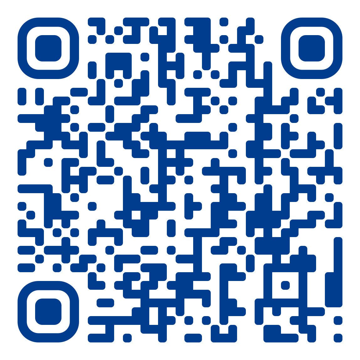 QR-Code google play store easyTRX3-Manager blue