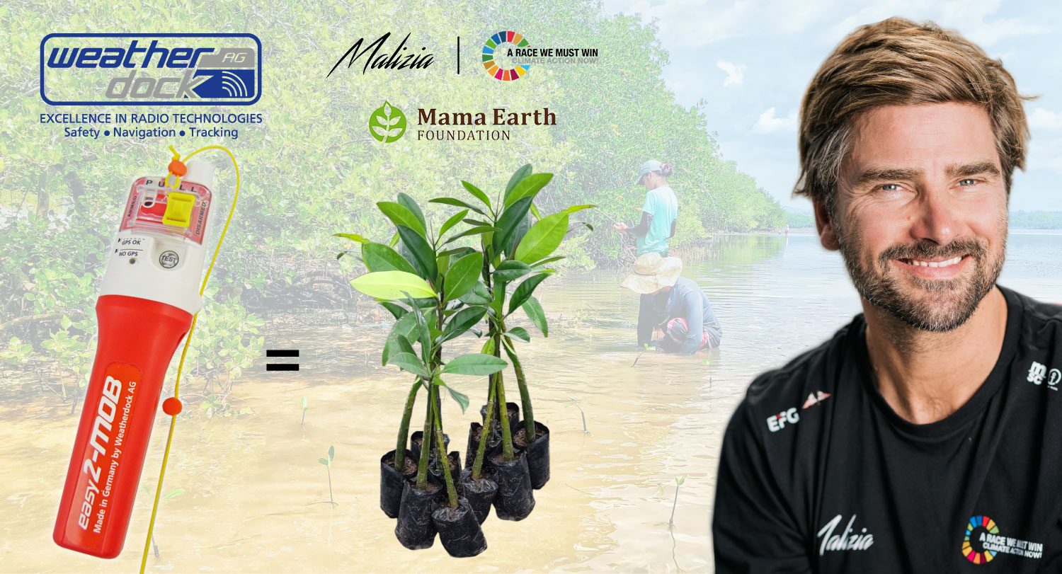 Banner 1 easy2-MOB = 10 Mangroven für den Malizia Mangrove Park von Boris Herrmann