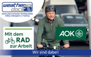 News Banner Mit dem RAD zur Arbeit AOK