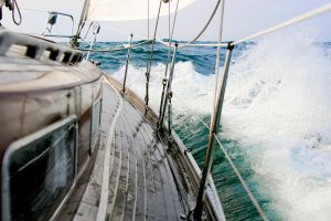 Segelboot Hintergrundbild hell