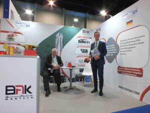 Saudi Maritime & Logistics Congress Messestand - Weatherdock Team