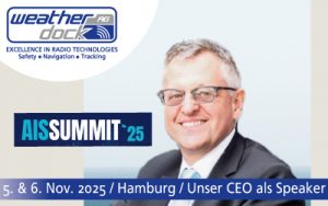 News Banner AIS SUMMIT 2025 mit Weatherdock CEO als Speaker