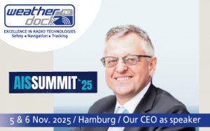 News Banner AIS SUMMIT 2025 with Weatherdock CEO as Speaker