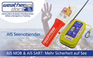 News Banner AIS SART + AIS MOB Mehr Sicherheit auf See