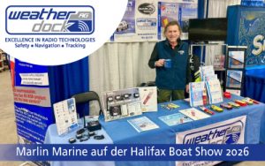 News Banner Marlin Marine vertritt Weatherdock auf der Halifax Boat Show 2026 DE