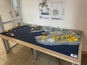 Modell Industriehafen Brest